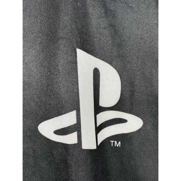 Rare 2019 PlayStation Christmas Ugly Holiday Sweater Mens Large Black Gray PS - Picture 2 of 8